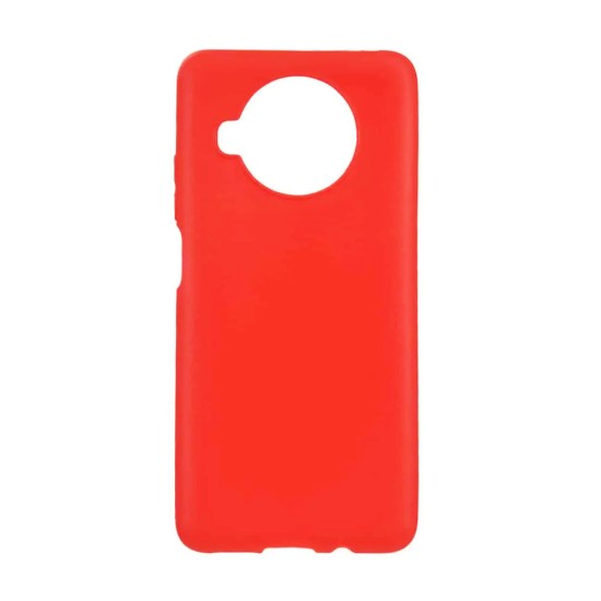 Capa de Silicone para Xiaomi Mi 10t Lite/Redmi Note 9 Pro 5g Vermelho